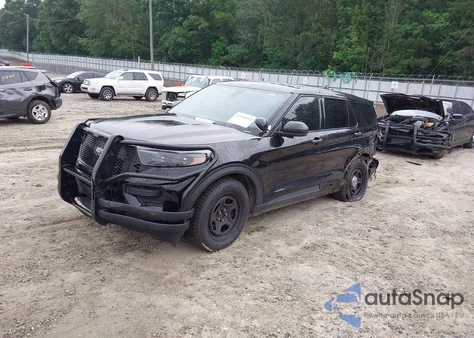 2021 Ford Police Interceptor из США, поврежденный, VIN 1FM5K8AB6MGB98879